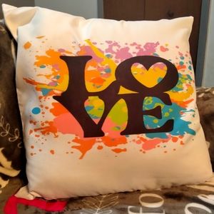 Love Accent Pillow Case